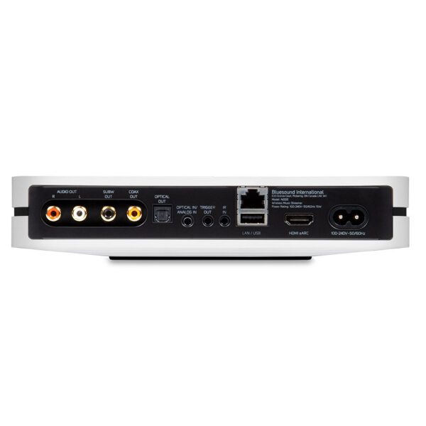 Bluesound NODE wit Back