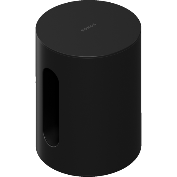 SONOS Sub Mini zwart zijkant
