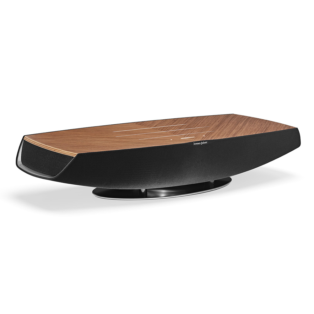 Sonus faber Omnia walnoot schuin front