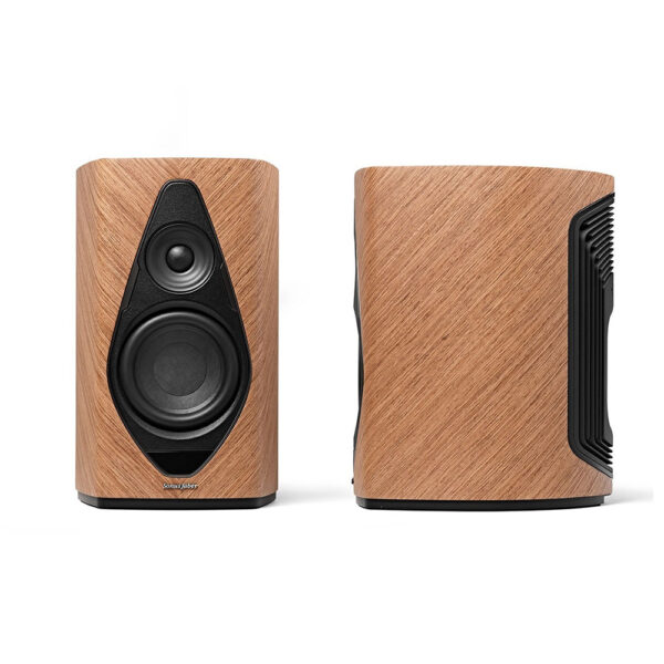Sonus faber Duetto hout front en zijkant